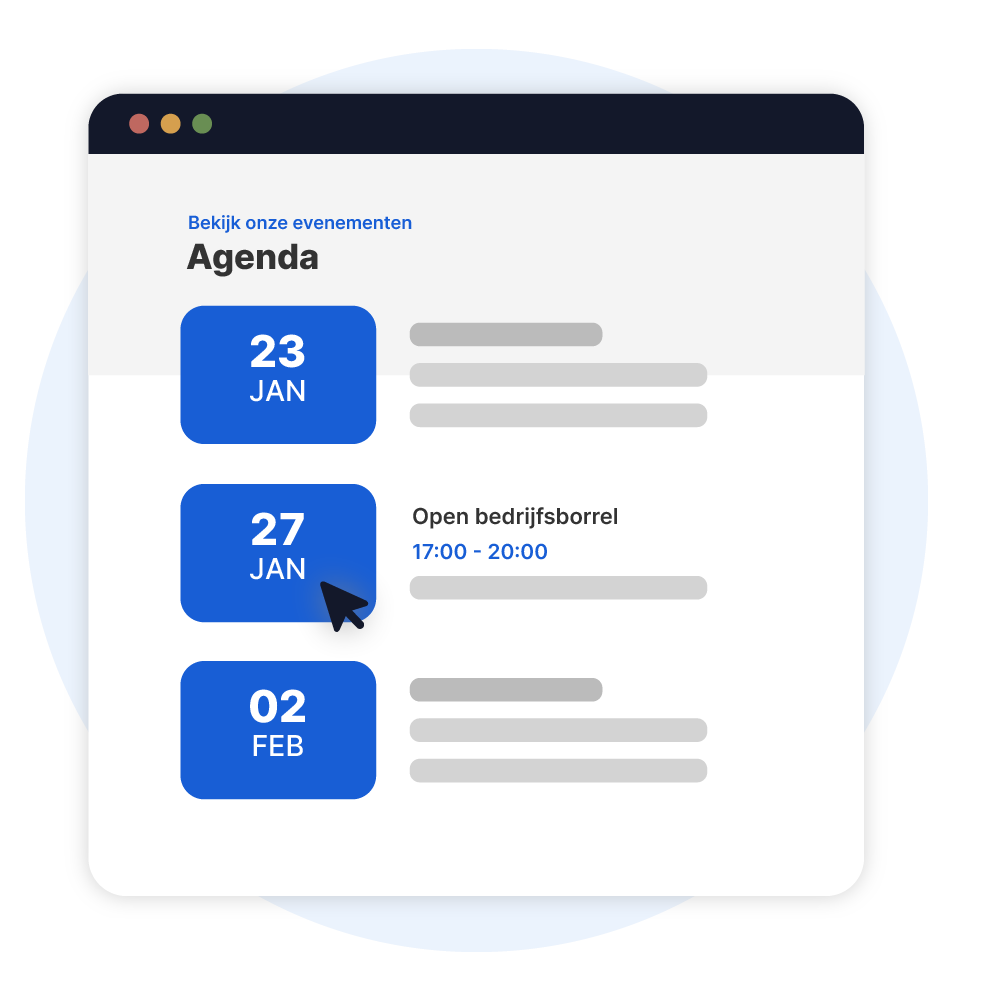 Automatisch geordend