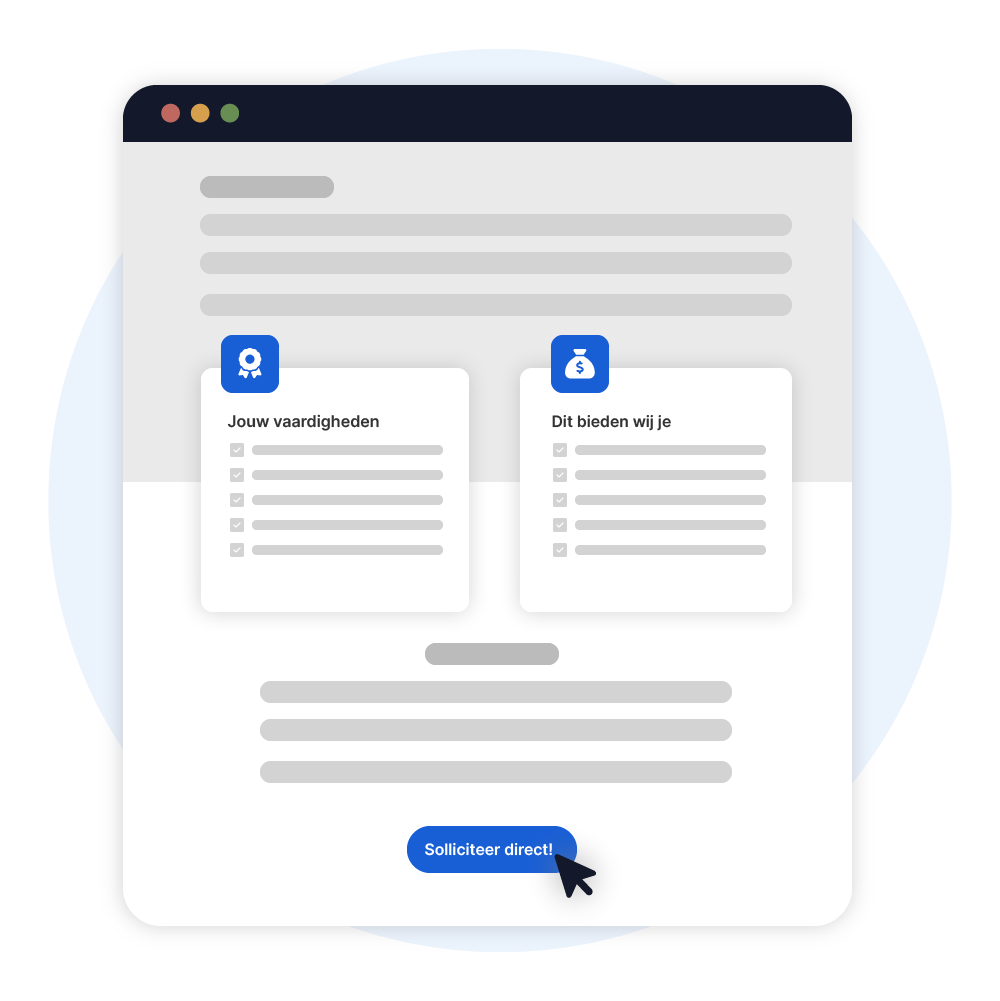 Aantrekkelijke lay-out